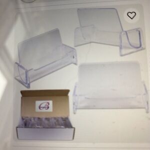 NEW Clear Acrylic Display Stands - 12
